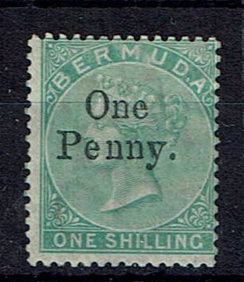 Image of Bermuda SG 17 MM British Commonwealth Stamp